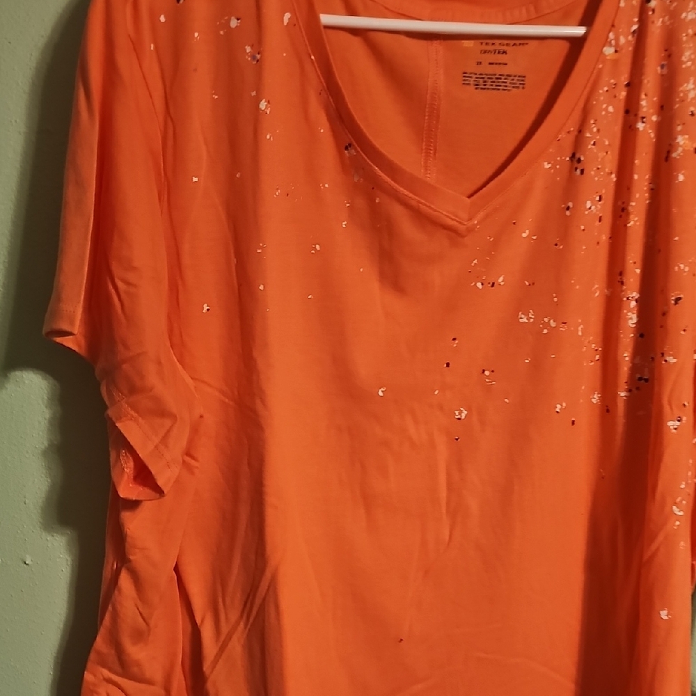 Tek Gear Vibrant Orange Tee